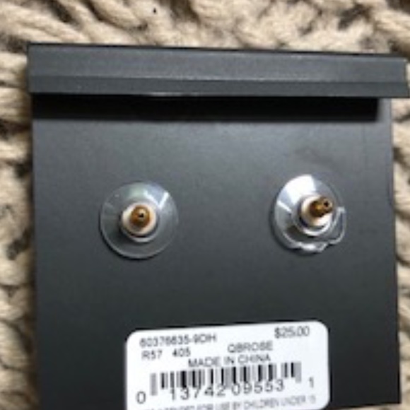 *HOST PICK* Givenchy Faceted Cubic Zirconia Drop Earrings *NEW* - Picture 2 of 3